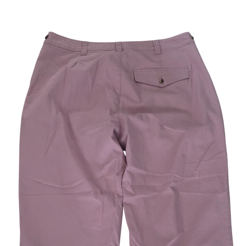 Old Navy Mauve Straight-Leg Trousers - Picture 4 of 8